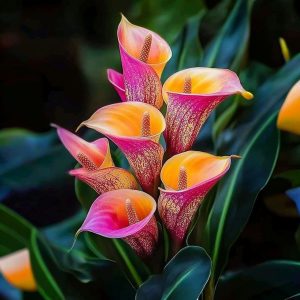 Калла Оникс купить по цене от 450р. в интернет-магазине «Посадика» с доставкой почтой в в Бахчисарайе и по всей России – [изображение №1].